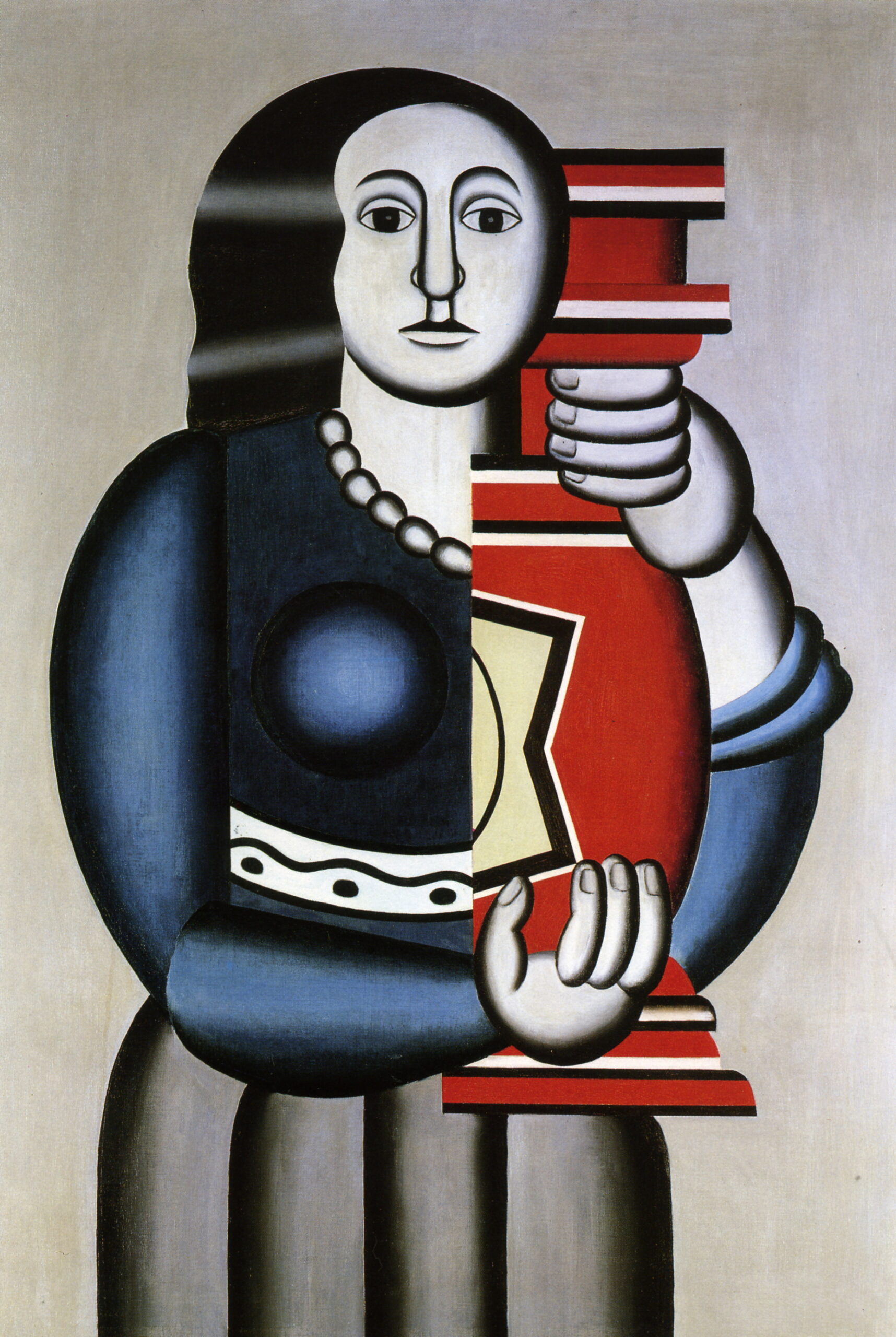 The study for the City Centre (1924) - Fernand Léger Tablo