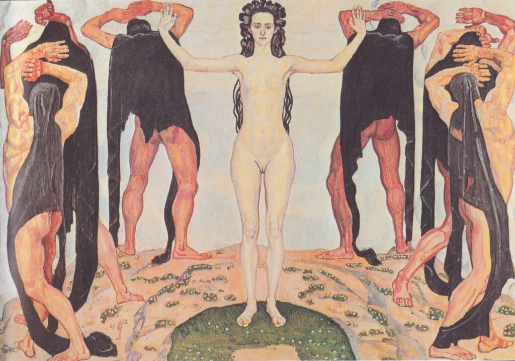 The truth (1903) - Ferdinand Hodler Tablo