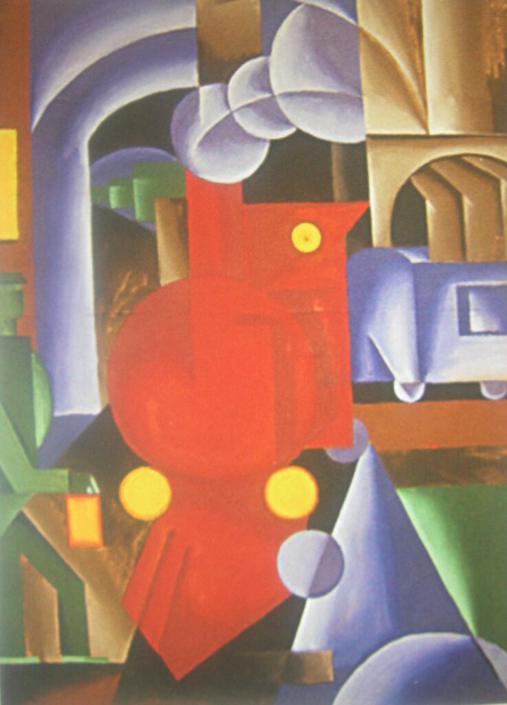 The tunnel (1918) - Sándor Bortnyik Tablo