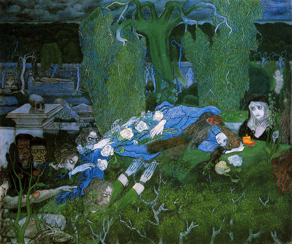 The vagabonds (1891) – Jan Toorop Tablo