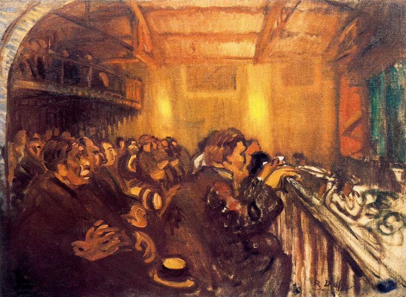 Theatre in Martigues (1903) - Raoul Dufy Tablo