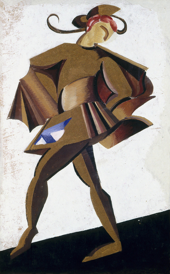Theatrical costume design for the play by William Shakespeare's Romeo and Juliet (1921) - Aleksandra Ekster Tablo