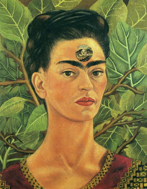 Thinking About Death (1943) – Frida Kahlo Tablo