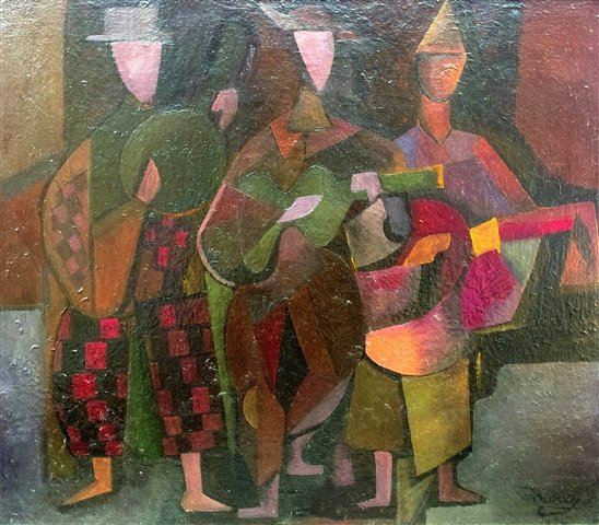 Three Musicians (1926) - M. H. Maxy Tablo
