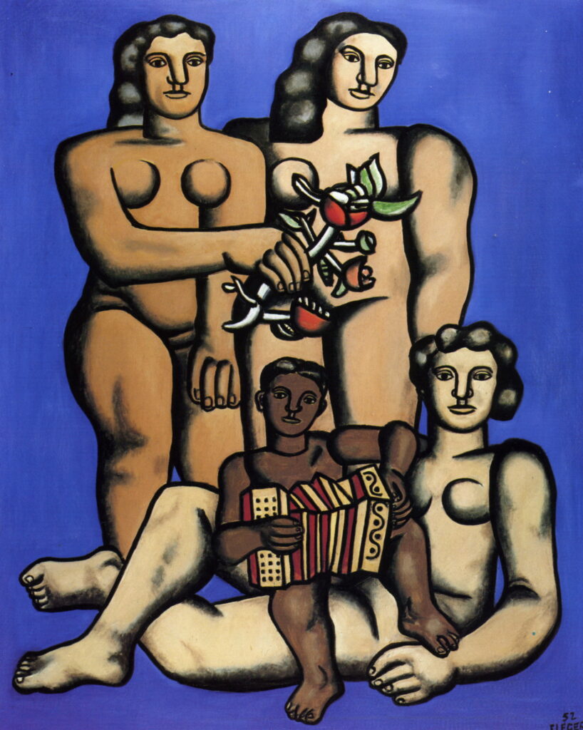 Three sisters (1952) - Fernand Léger Tablo