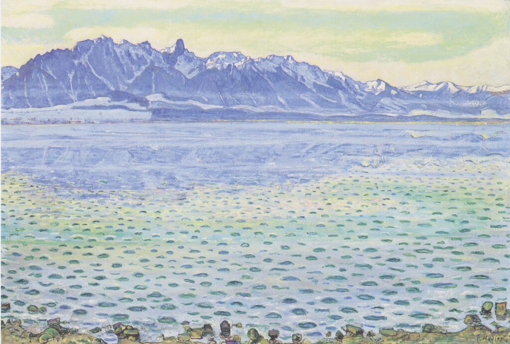 Thun, Stockhornkette (1904) - Ferdinand Hodler Tablo