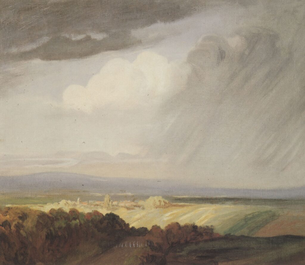 Thunderstorms Over the Valley (1895) – Théophile Steinlen Tablo