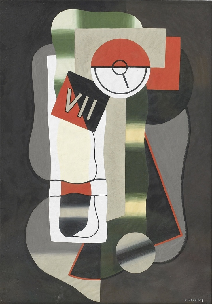 Time (1929) - Georges Valmier Tablo