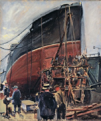 Todd Shipyard (1925) – Alexander Calder Tablo