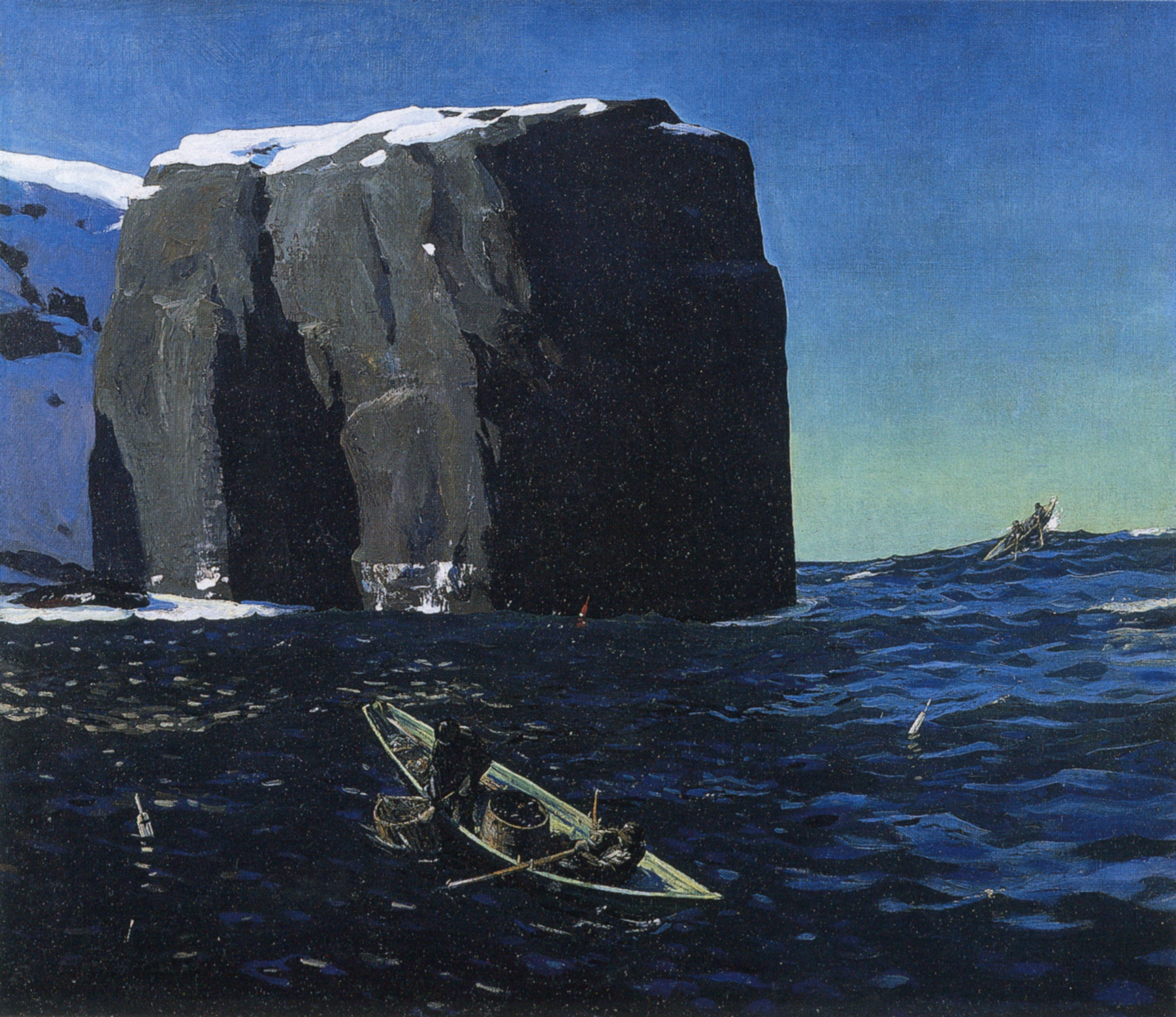 Toilers of the Sea (1907) - Rockwell Kent Tablo