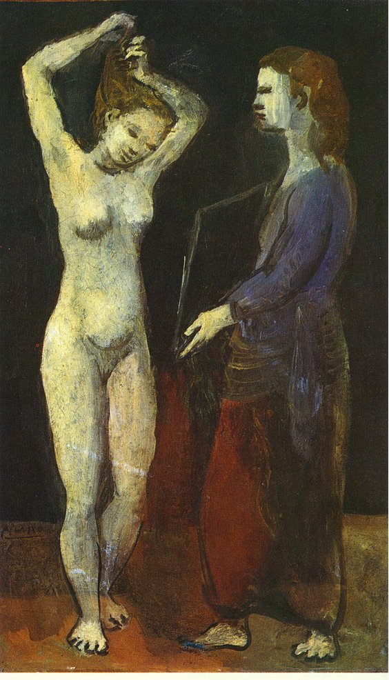 Toilette (1906) - Pablo Picasso Tablo