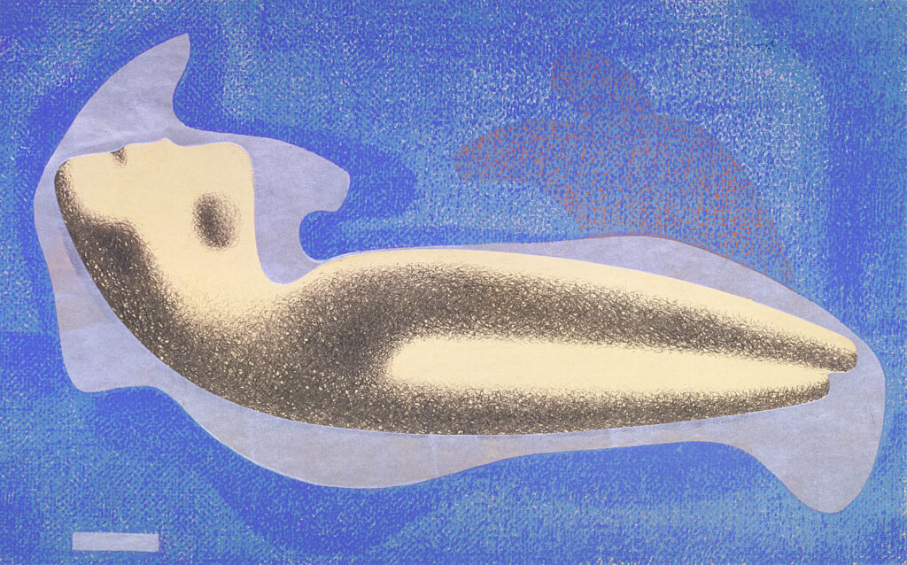 Torso in Space (1952) - Olexandr Archipenko Tablo