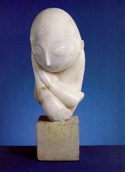 Torso of a Young Girl (1922) – Constantin Brâncuși Tablo
