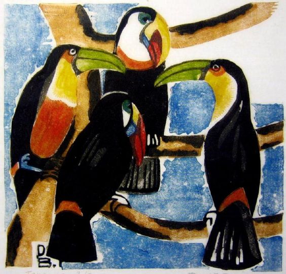 Toucans - Dorrit Black Tablo