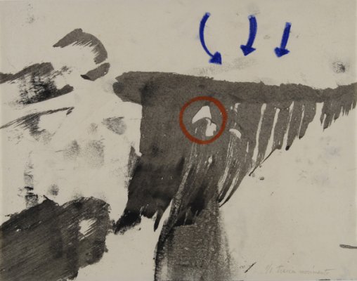Traccia movimento - Paolo Scheggi Tablo