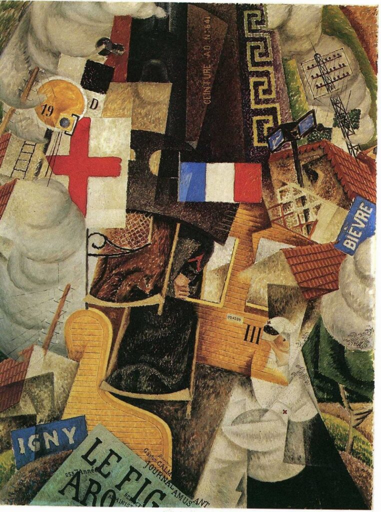 Train of the Wounded (1913) – Gino Severini Tablo