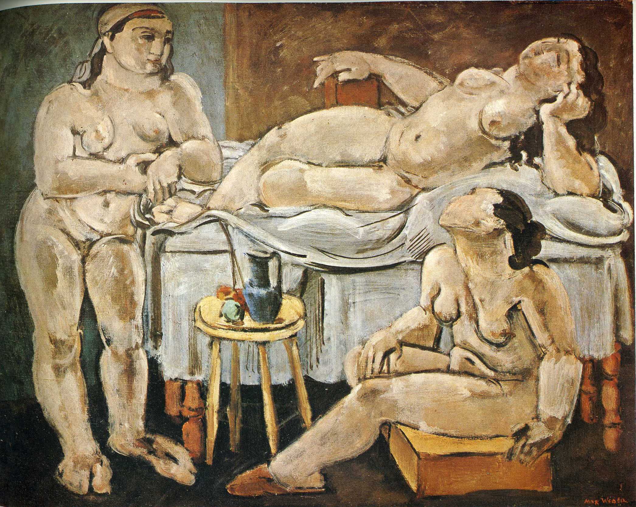 Tranquility (1930) - Max Weber Tablo