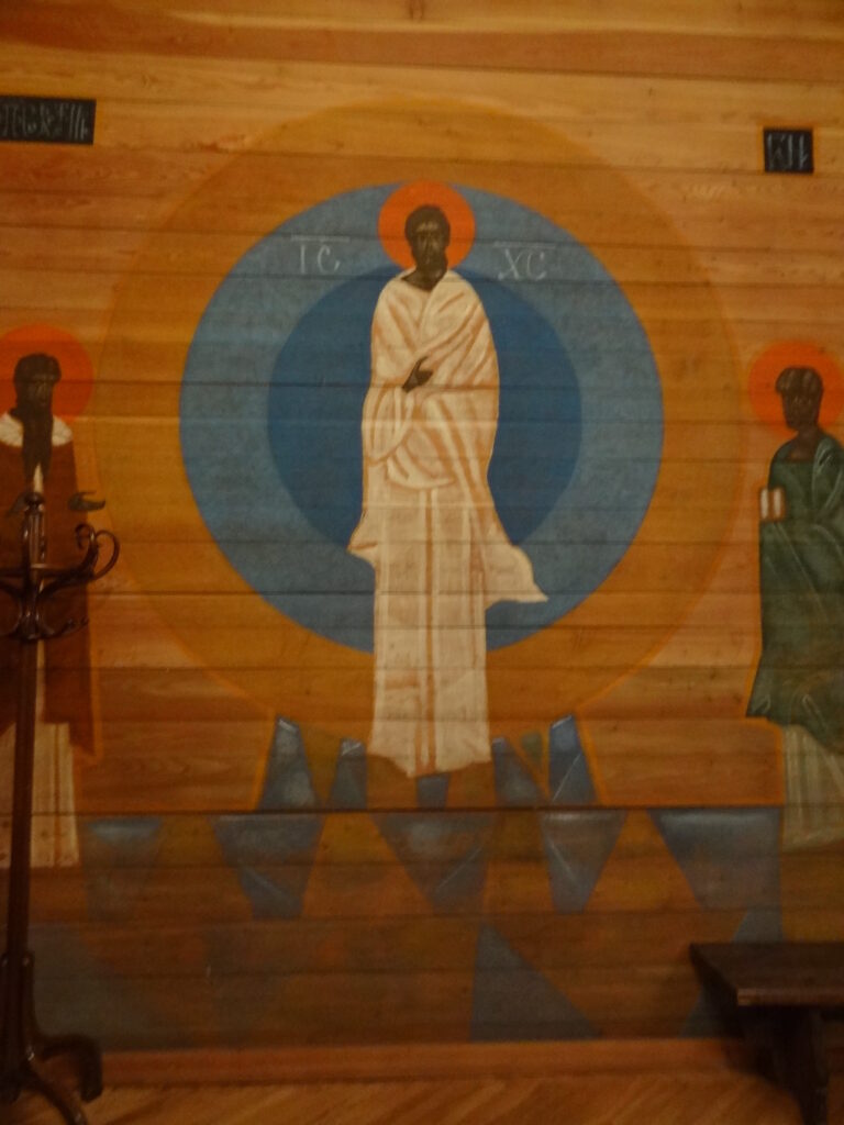 Transfiguration, wall painting - Jerzy Nowosielski Tablo