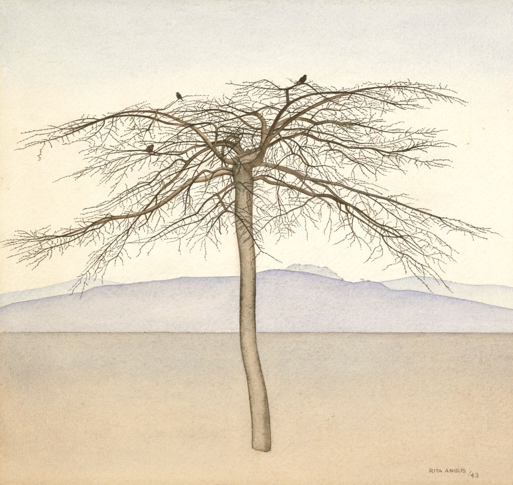 Tree (1943) - Rita Angus Tablo