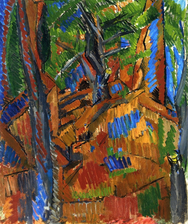 Trees (1913) - Raoul Dufy Tablo
