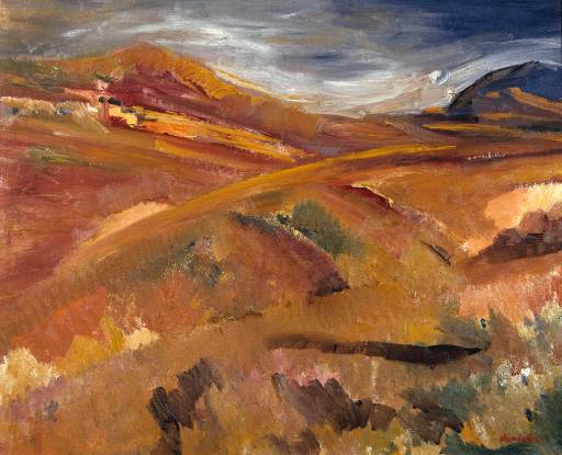 Tregor and Tregoff, Cornwall (1947) - David Bomberg Tablo