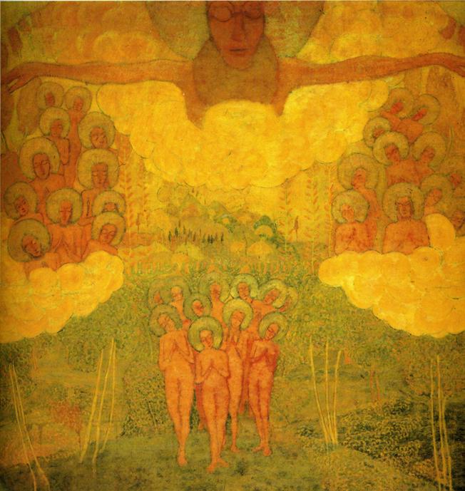 Triumph of the Skies (1907) - Kazimir Malevich Tablo
