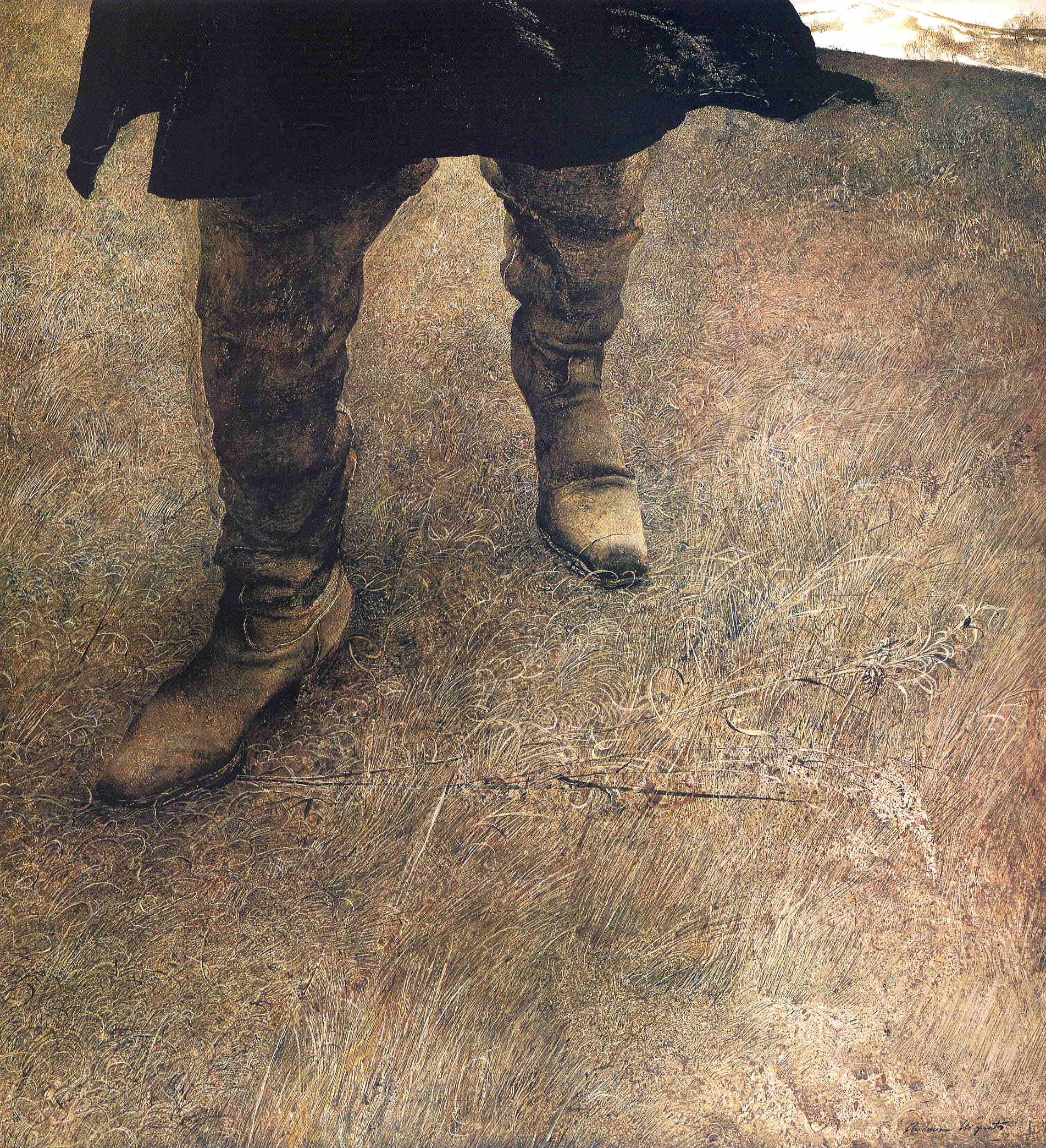 Trodden Weed (1951) - Andrew Wyeth Tablo