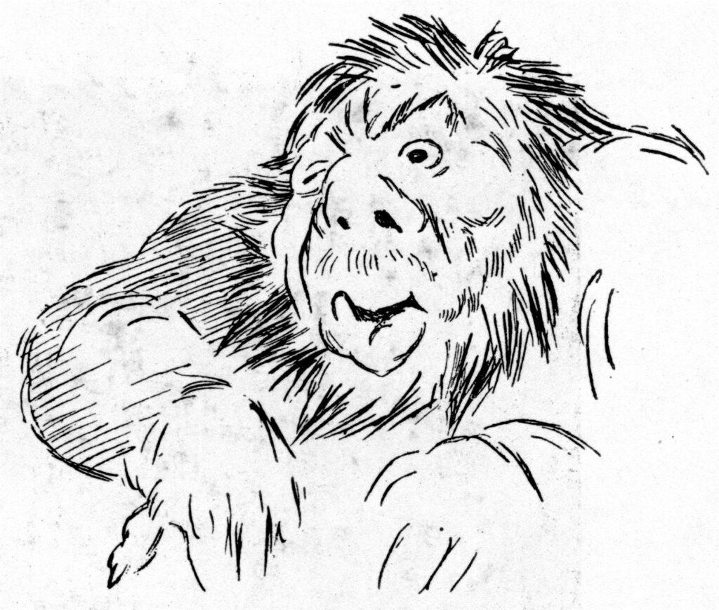 Trollstudie - Theodor Severin Kittelsen Tablo