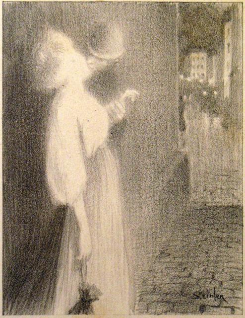 Tu M’Apparus (1897) – Théophile Steinlen Tablo