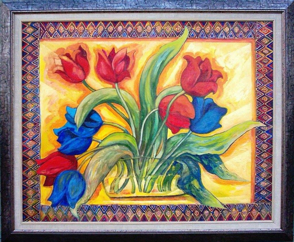 Tulips - Małgorzata Serwatka Tablo