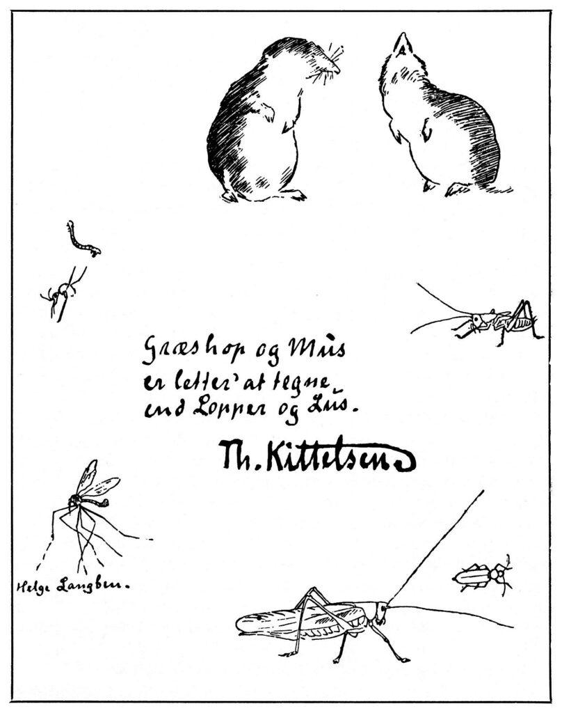 Tullas Dyr - Theodor Severin Kittelsen Tablo