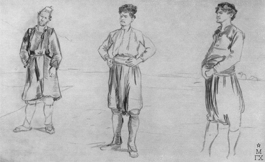 Turks (1895) – Filipp Malyavin Tablo