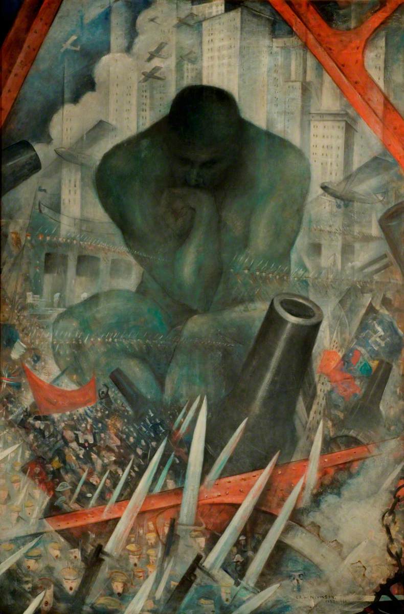 Twentieth Century (1932) - C. R. W. Nevinson Tablo