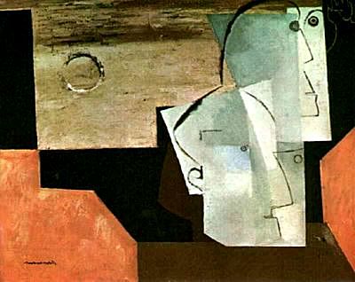 Two Poets (1929) - Louis Marcoussis Tablo