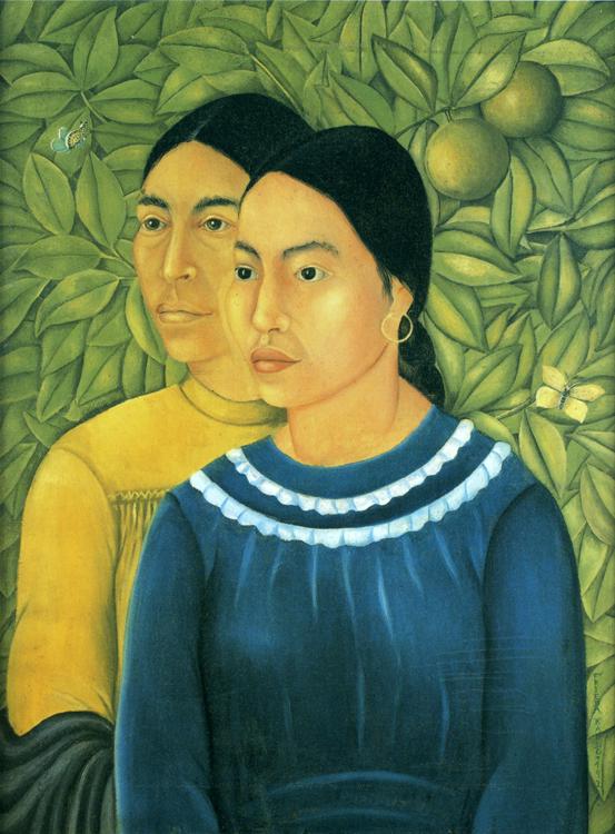 Two Women (1929) – Frida Kahlo Tablo