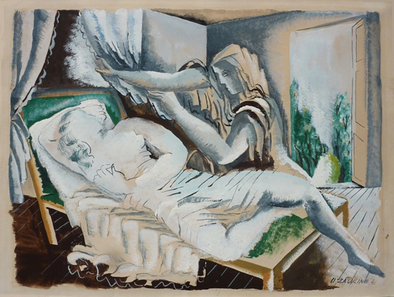 Two women (1941) - Ossip Zadkine Tablo
