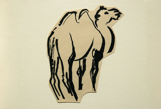 UNTITLED (CAMEL) (1925) – Alexander Calder Tablo