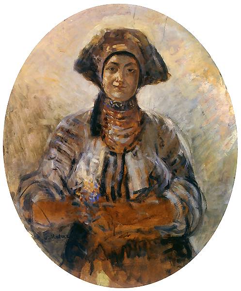 Ukrainian (1891) - Jacek Malczewski Tablo