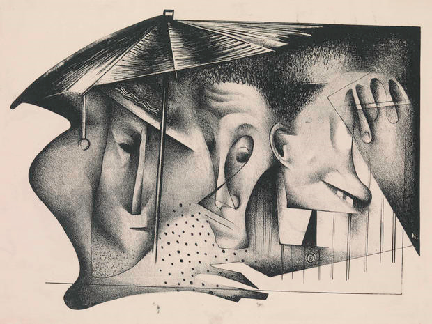 Umbrella (1938) – Norman Lewis Tablo