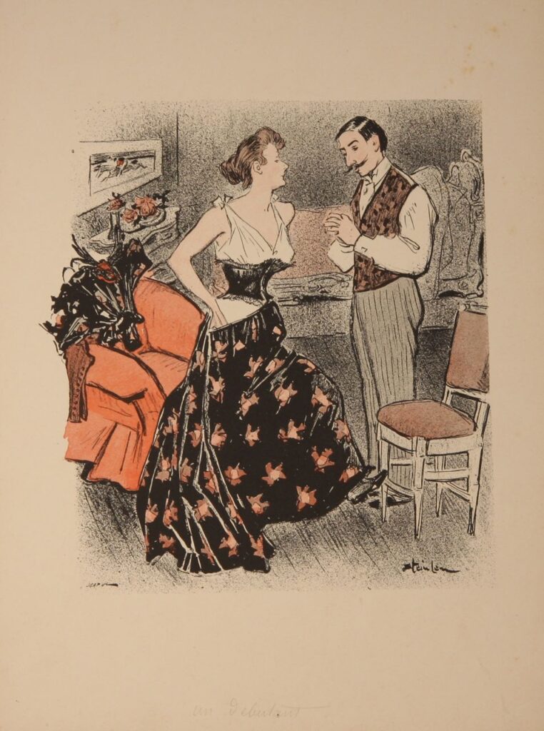 Un Debutant - Théophile Steinlen Tablo