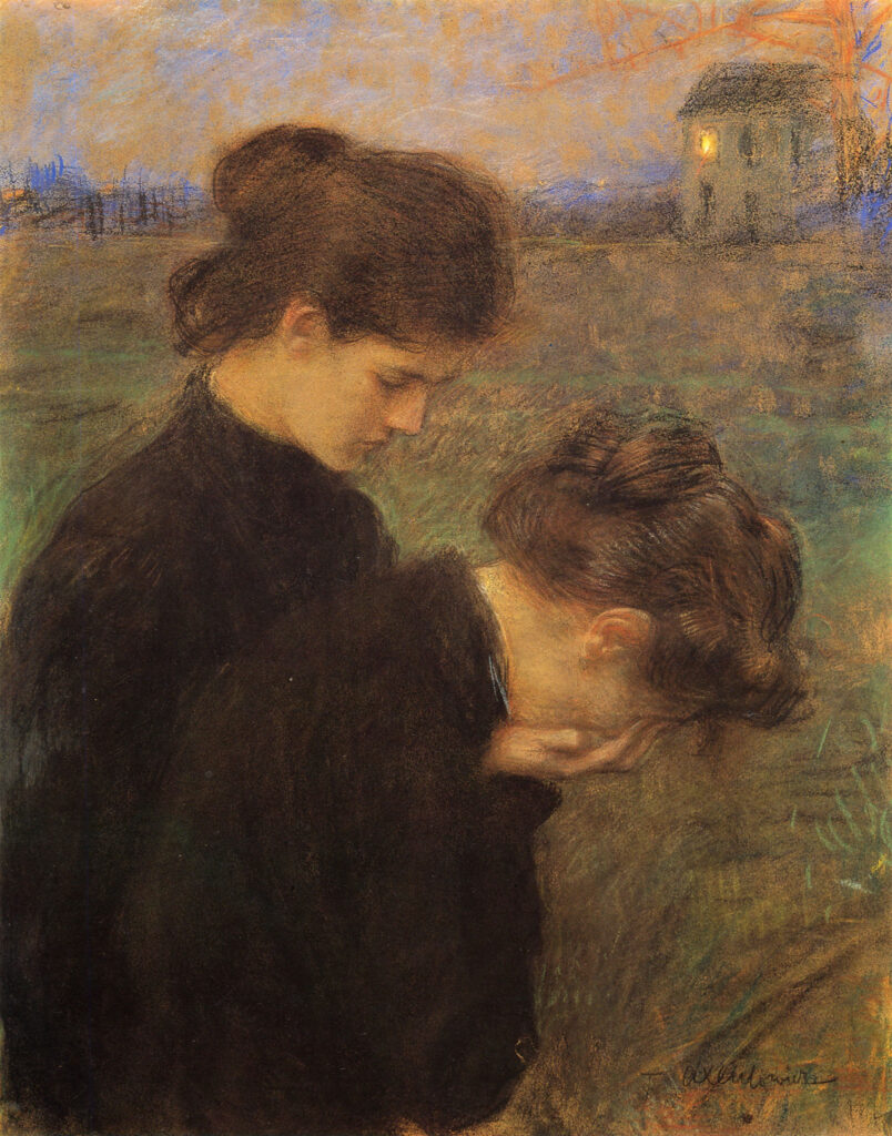 Under the Burden of Adversity (1938) - Teodor Axentowicz Tablo