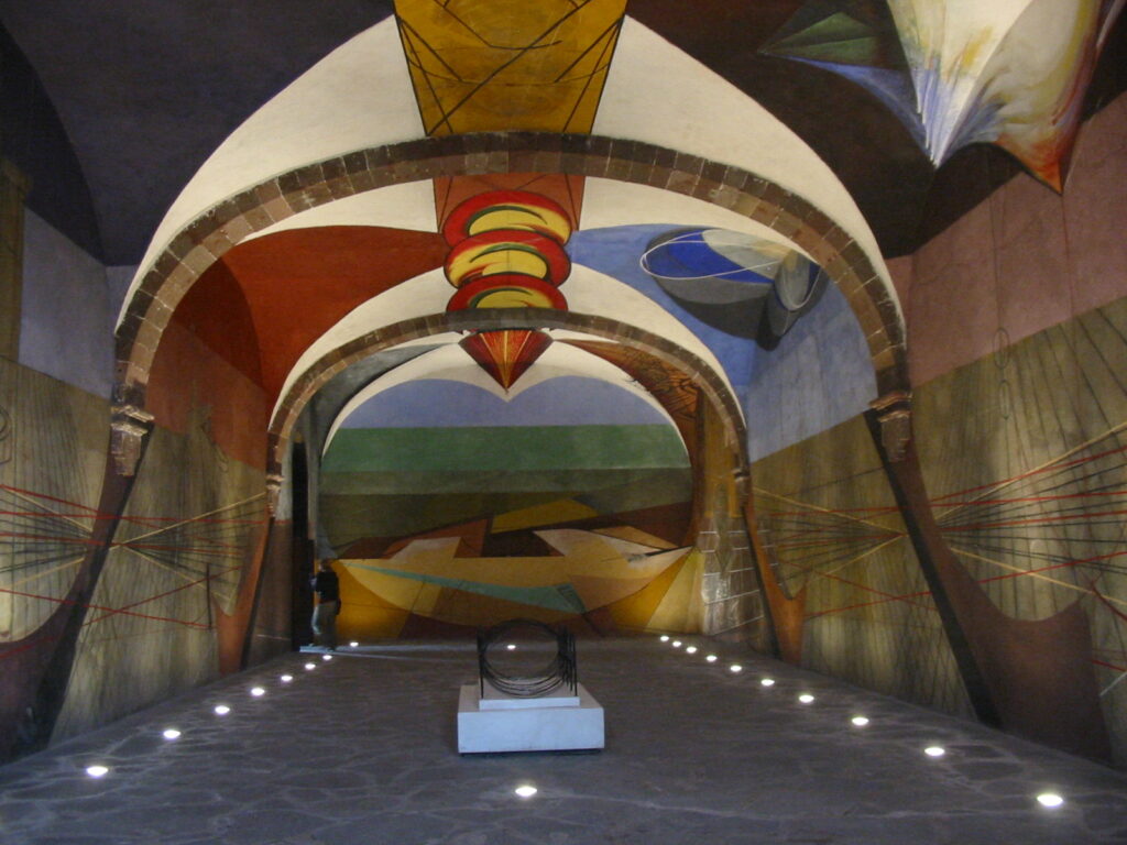 Unfinished Mural (1940) - David Alfaro Siqueiros Tablo