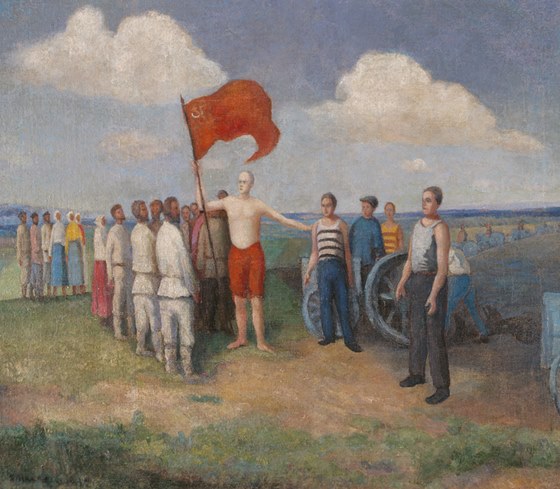 Union (1930) - Kazimir Malevich Tablo