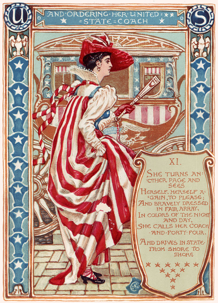 United States (1893) – Walter Crane Tablo