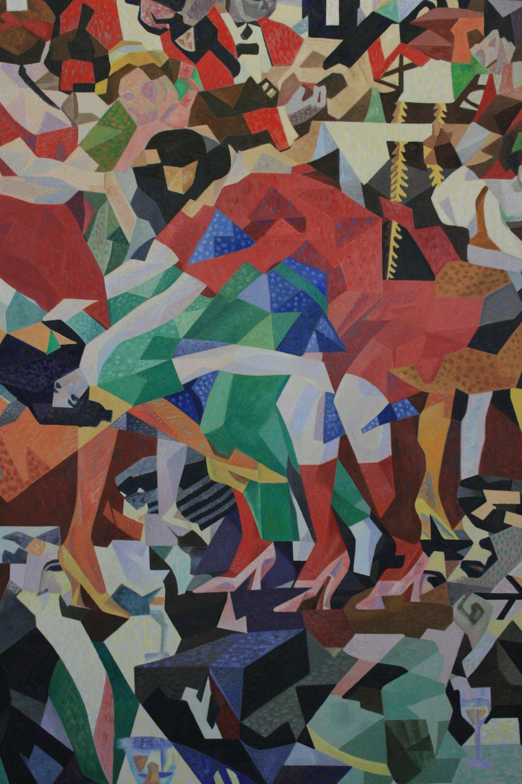 İsimsiz (1909) - Gino Severini Tablo