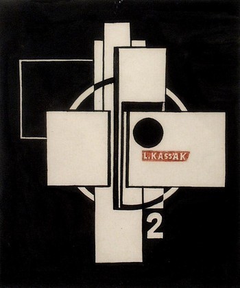 İsimsiz (1922) – Lajos Kassák Tablo