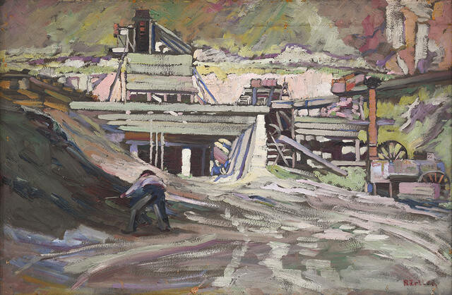 İsimsiz (1925) - Rita Angus Tablo