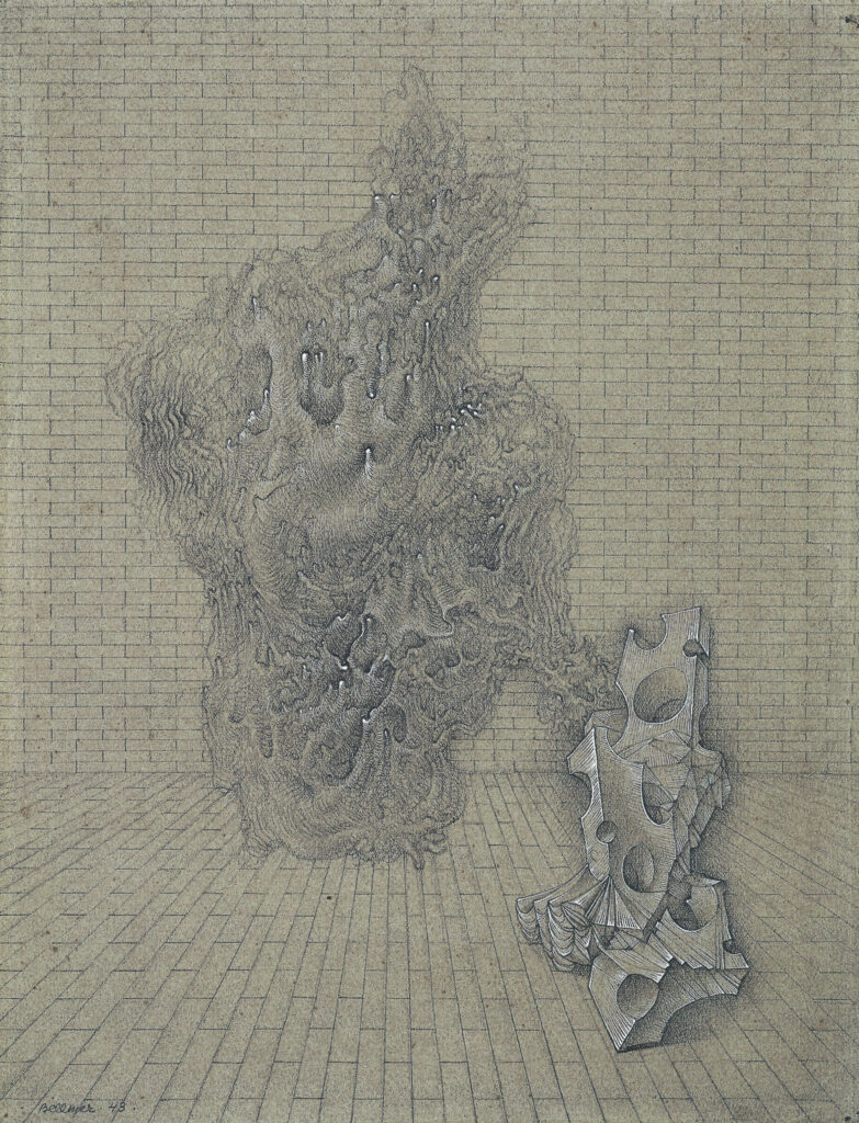 İsimsiz (1943) - Hans Bellmer Tablo