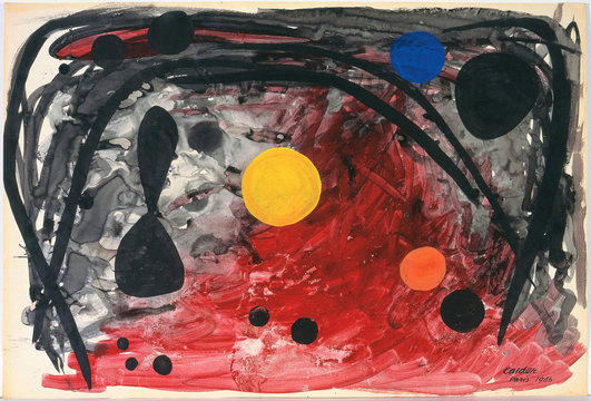 İsimsiz (1946) – Alexander Calder Tablo