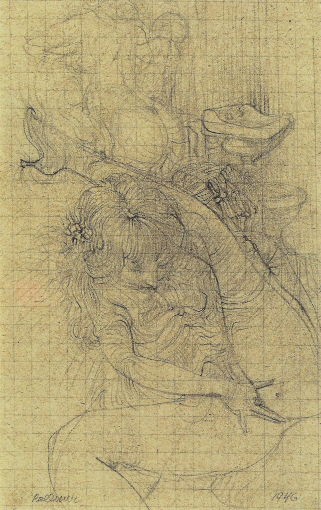 İsimsiz (1946) - Hans Bellmer Tablo